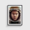 The Martian film posteri, siyah çerçeveli tablo