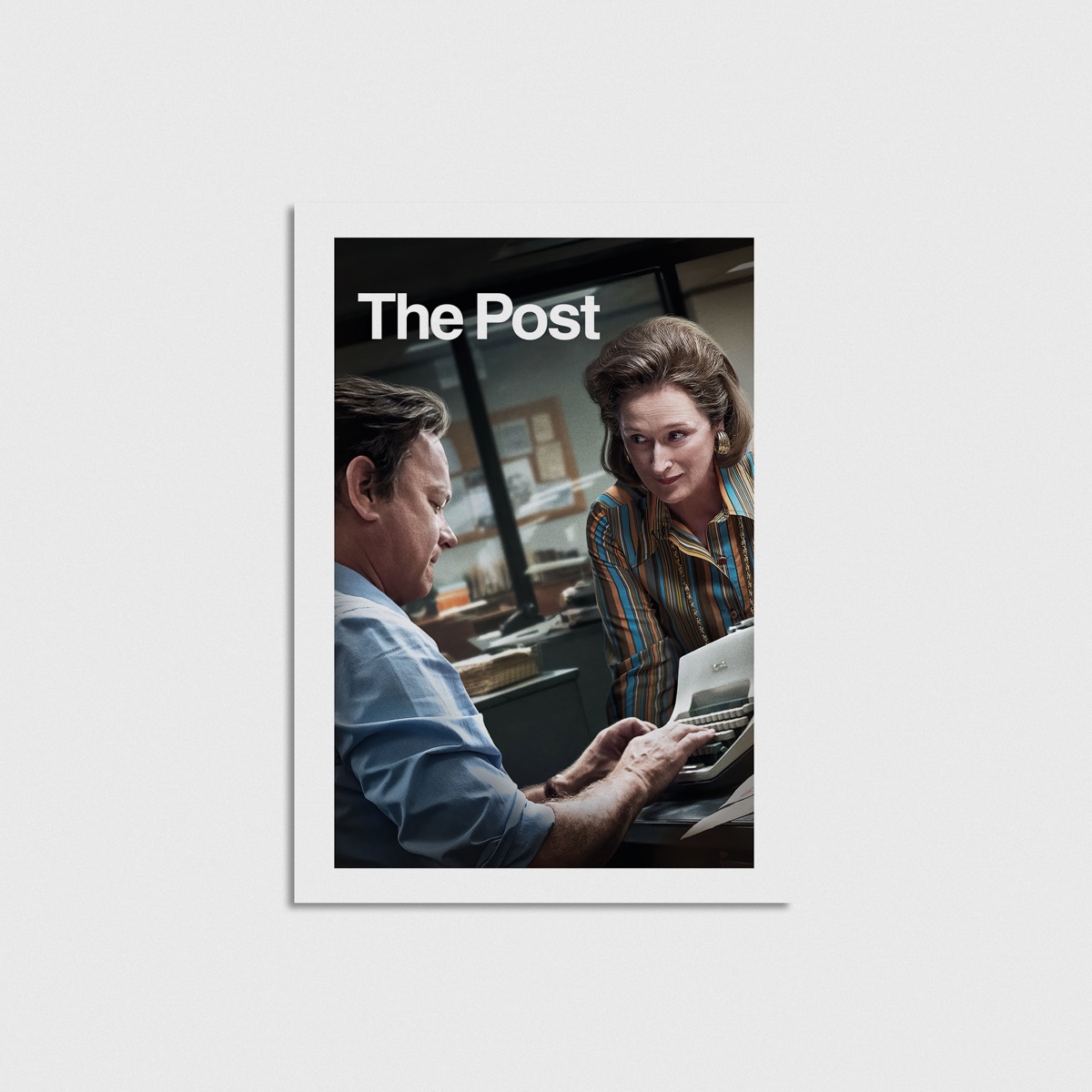 The Post film posteri, çerçevesiz poster