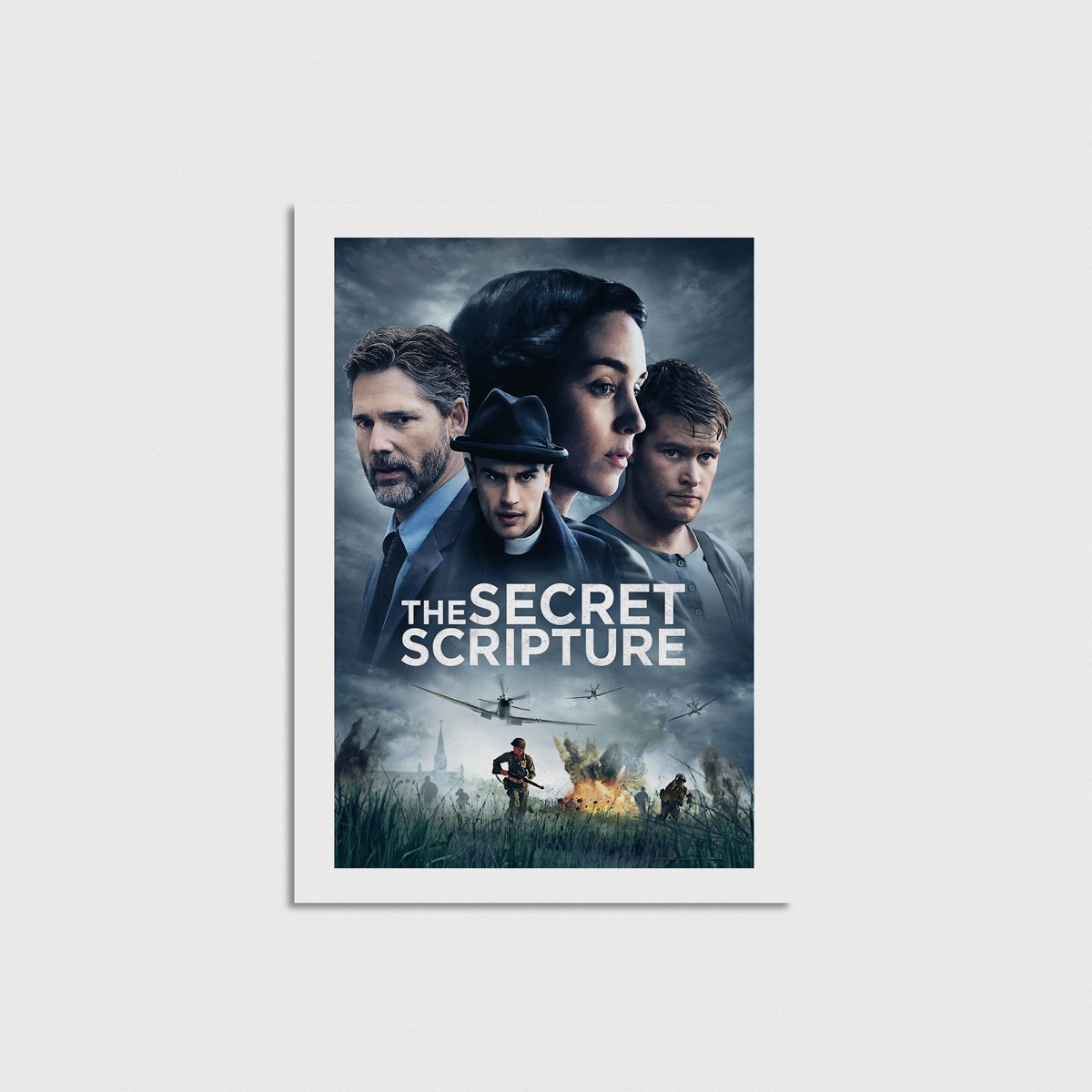 The Secret Scripture film posteri, çerçevesiz poster