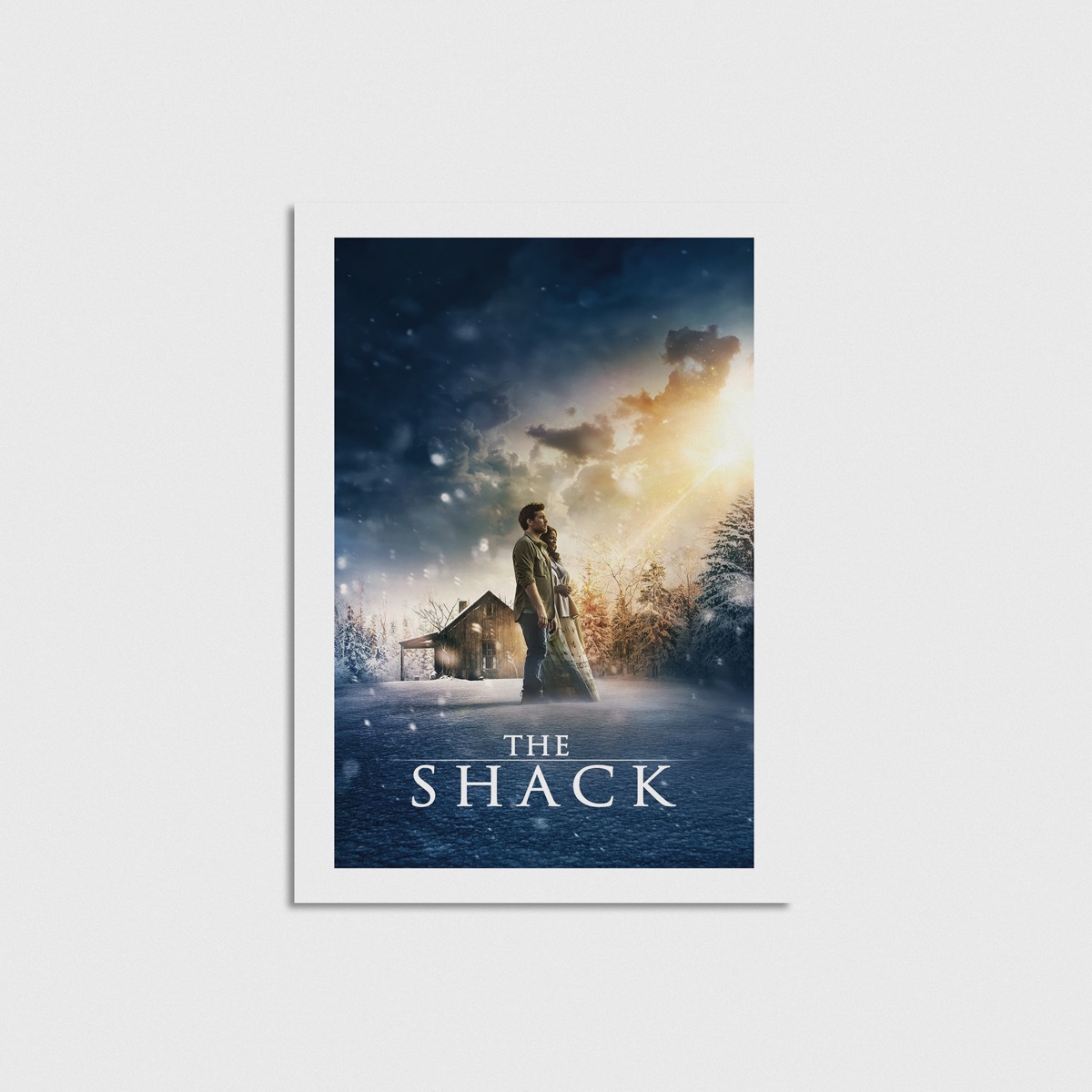 The Shack film posteri, çerçevesiz poster