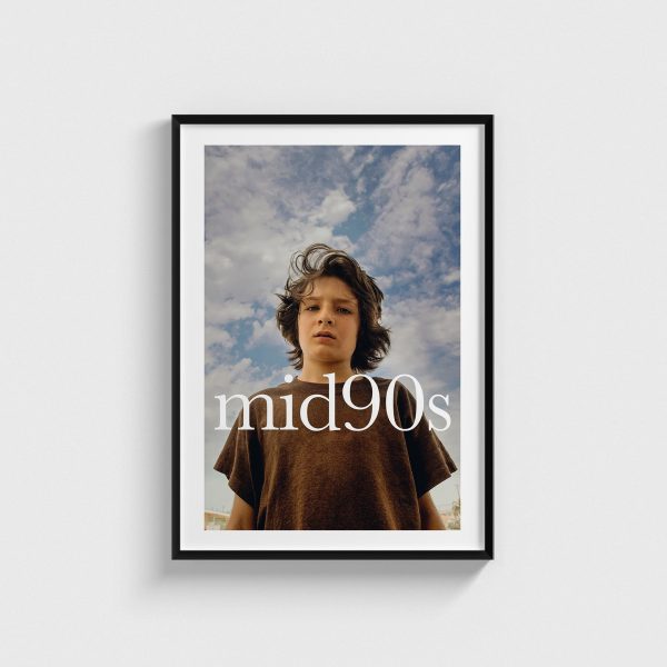 Mid90S film posteri, siyah çerçeveli tablo