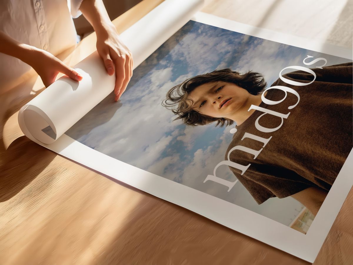 Mid90s (2018) Film Posteri, rulo yapılmış çerçevesiz poster