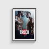 Creed III film posteri, siyah çerçeveli tablo