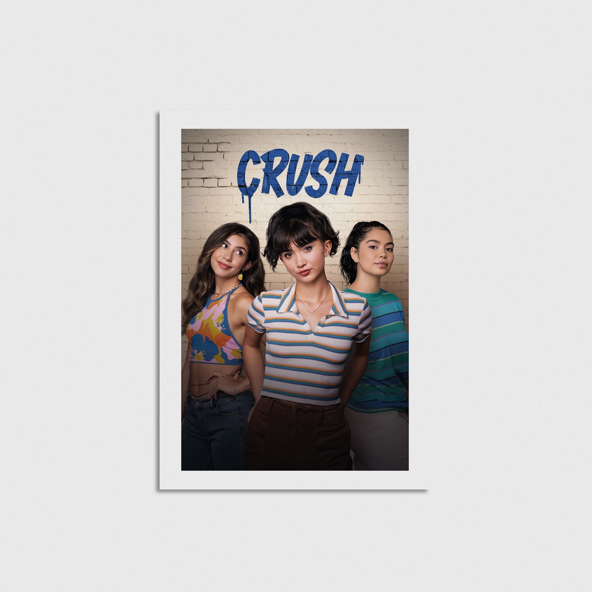 Crush film posteri, çerçevesiz poster