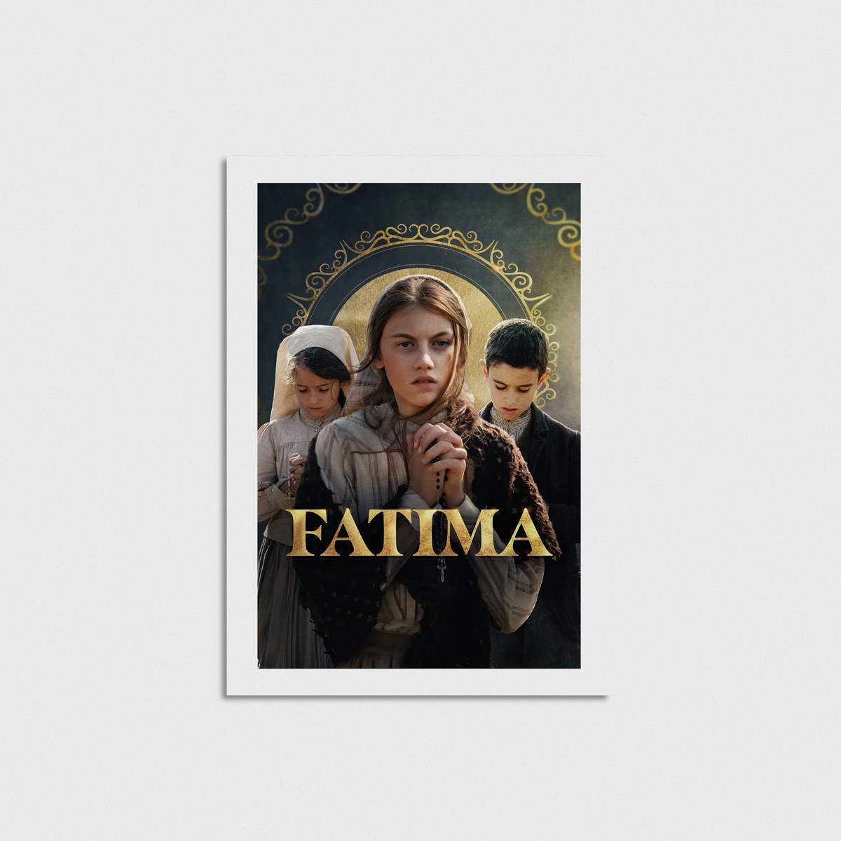 Fatima film posteri, çerçevesiz poster