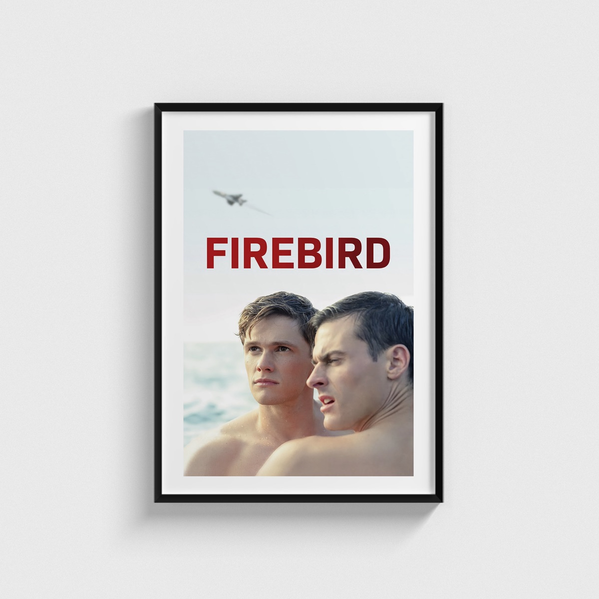 Firebird film posteri, siyah çerçeveli tablo