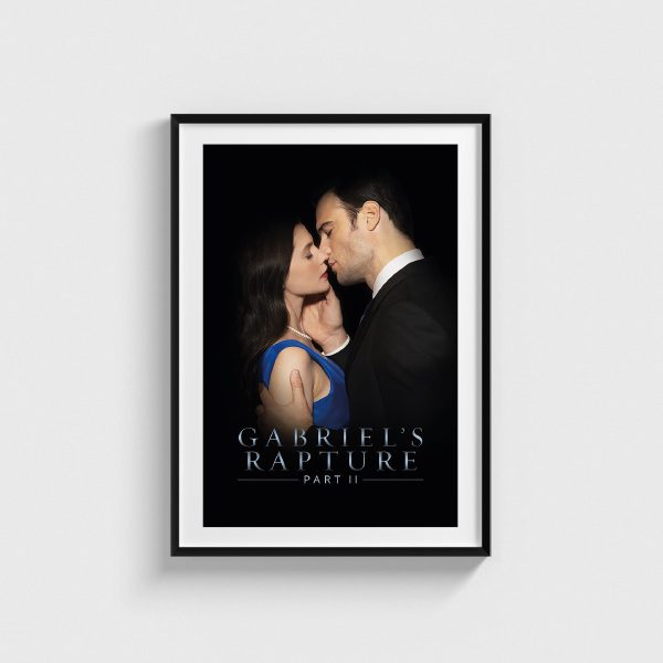 Gabriel's Rapture Part II film posteri, siyah çerçeveli tablo