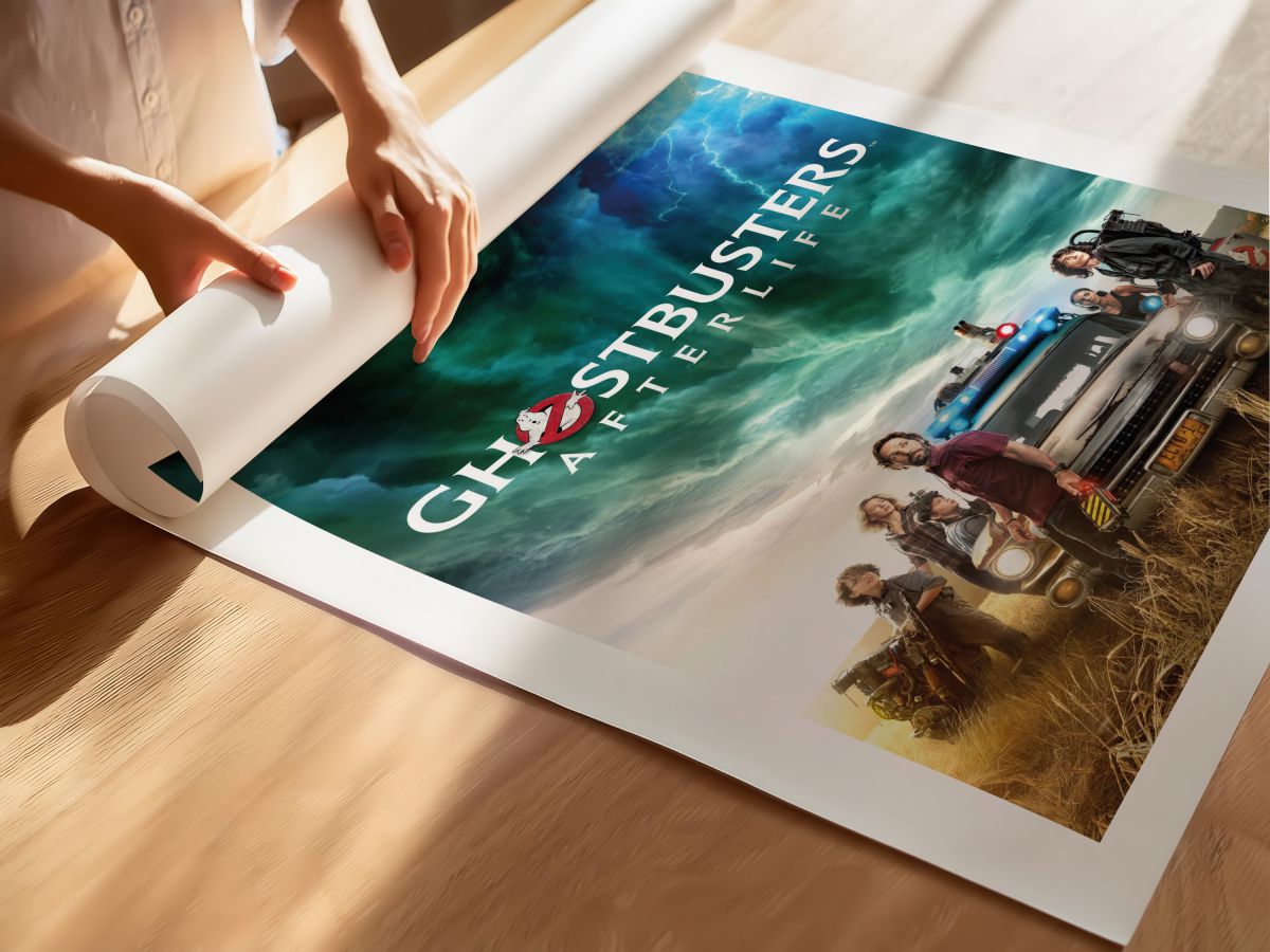 Ghostbusters: Afterlife (2021) Film Posteri, rulo yapılmış çerçevesiz poster