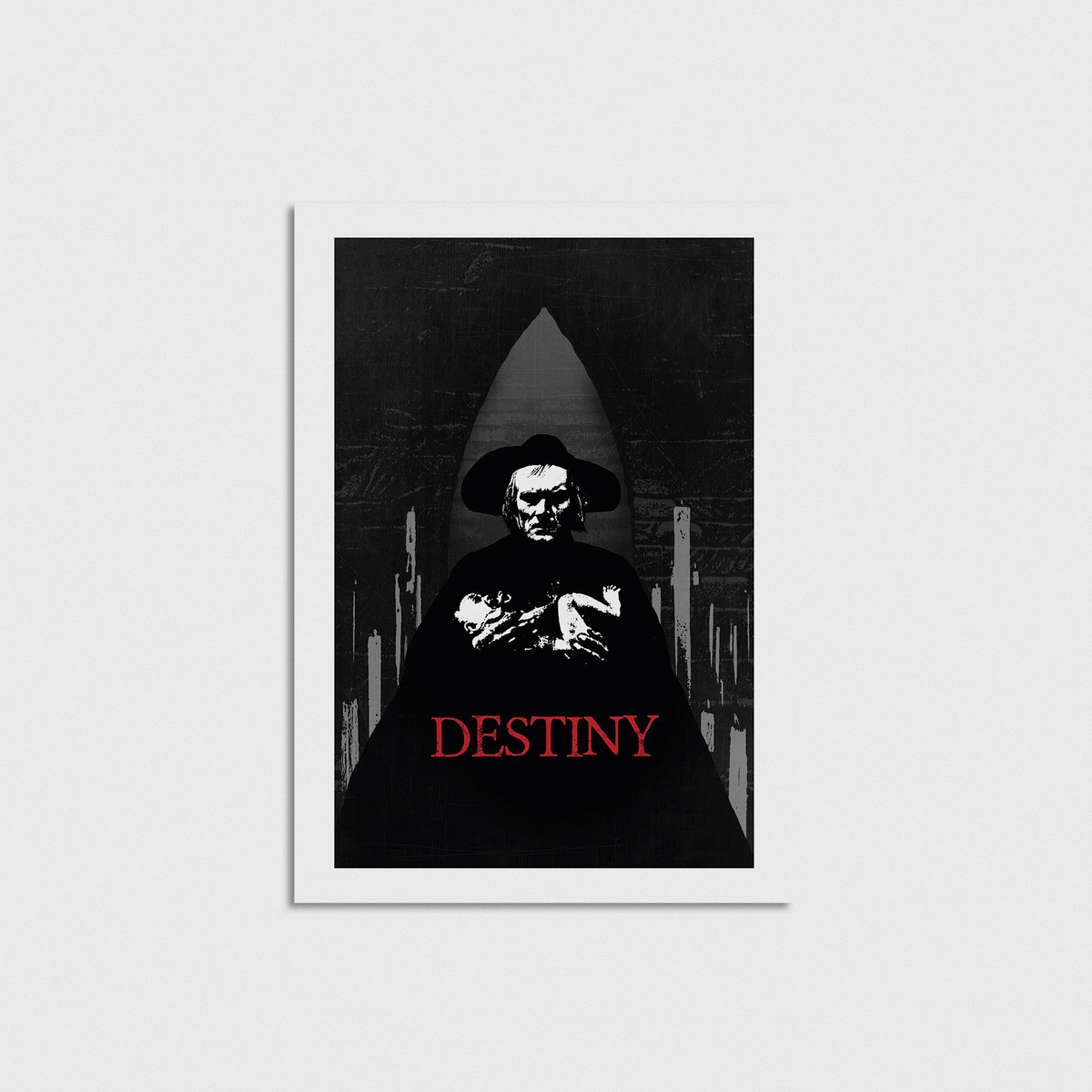 Destiny film posteri, çerçevesiz poster