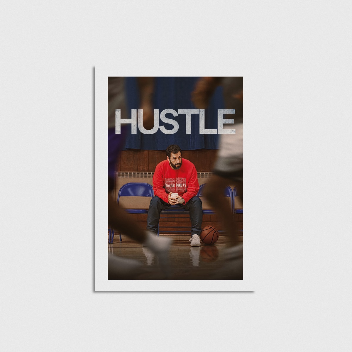 Hustle film posteri, çerçevesiz poster
