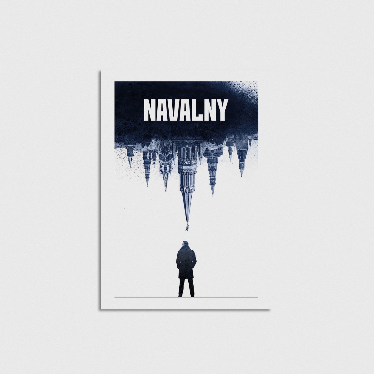 Navalny film posteri, çerçevesiz poster