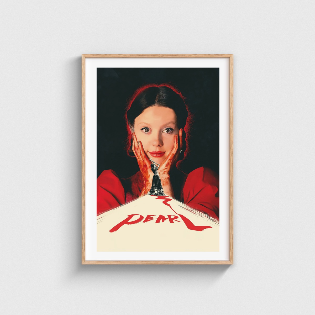 Pearl film posteri, ahşap çerçeveli tablo