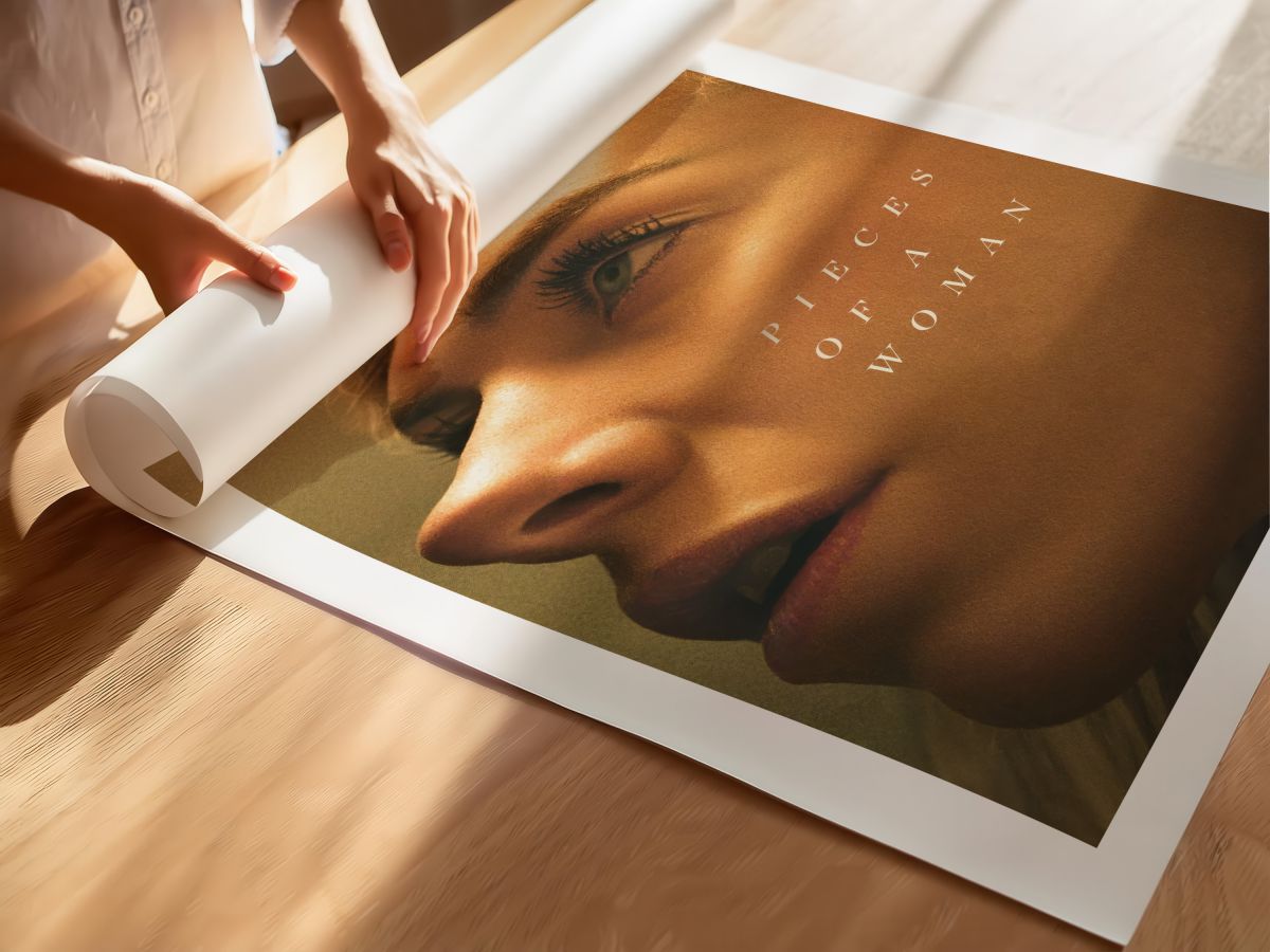 Pieces of a Woman (2020) Film Posteri, rulo yapılmış çerçevesiz poster