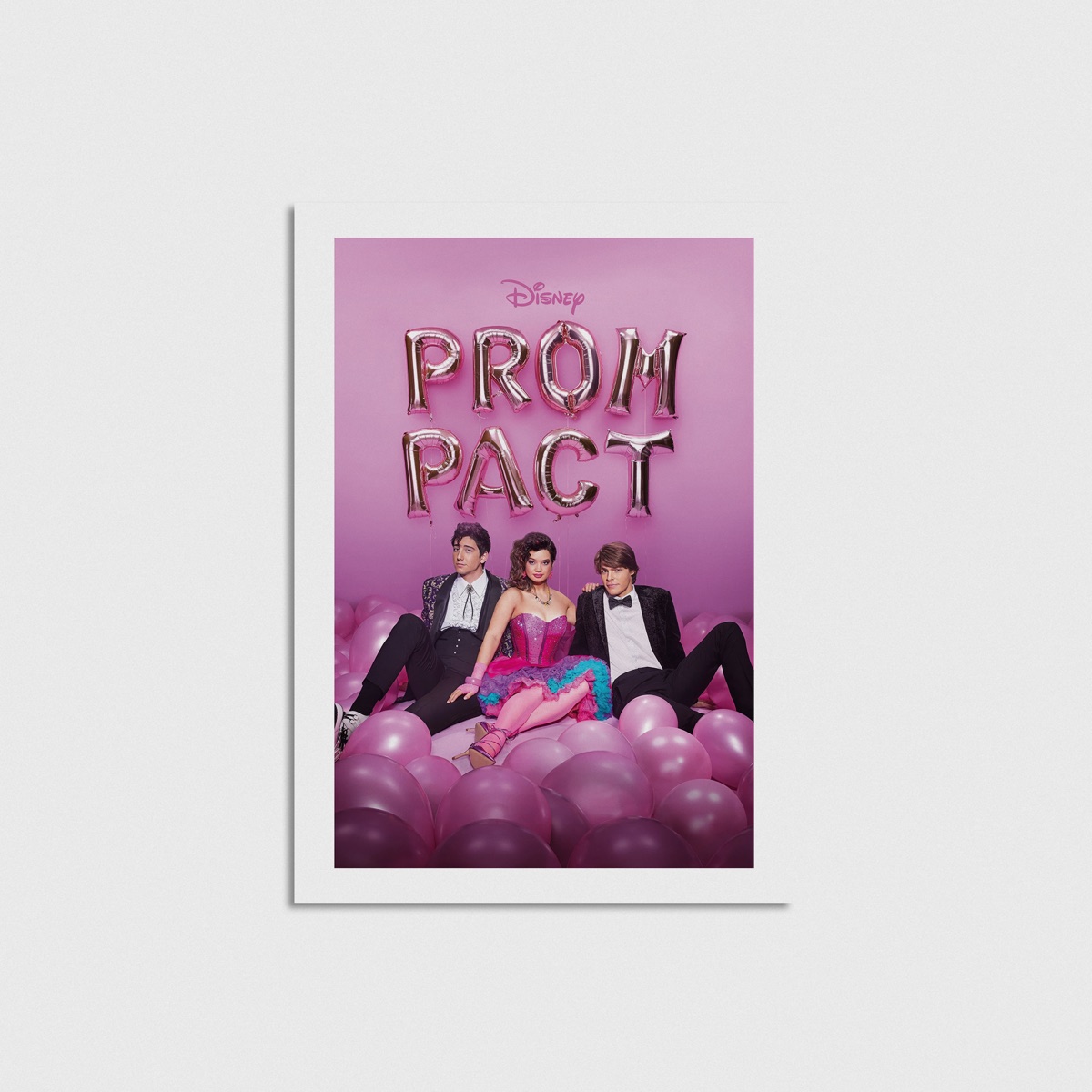Prom Pact film posteri, çerçevesiz poster