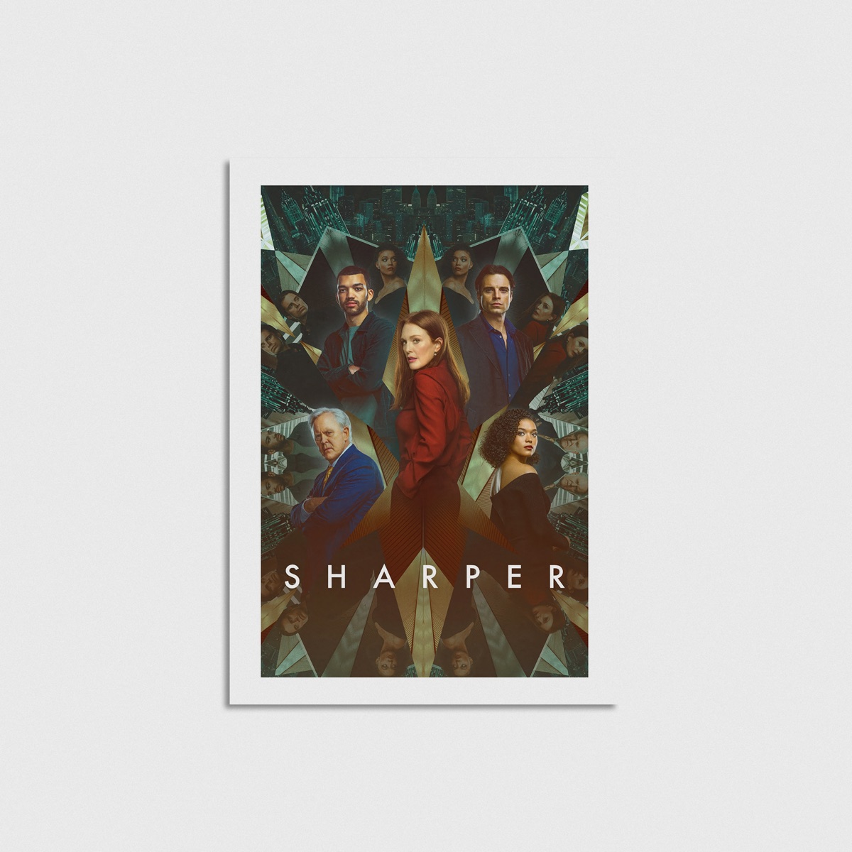 Sharper film posteri, çerçevesiz poster