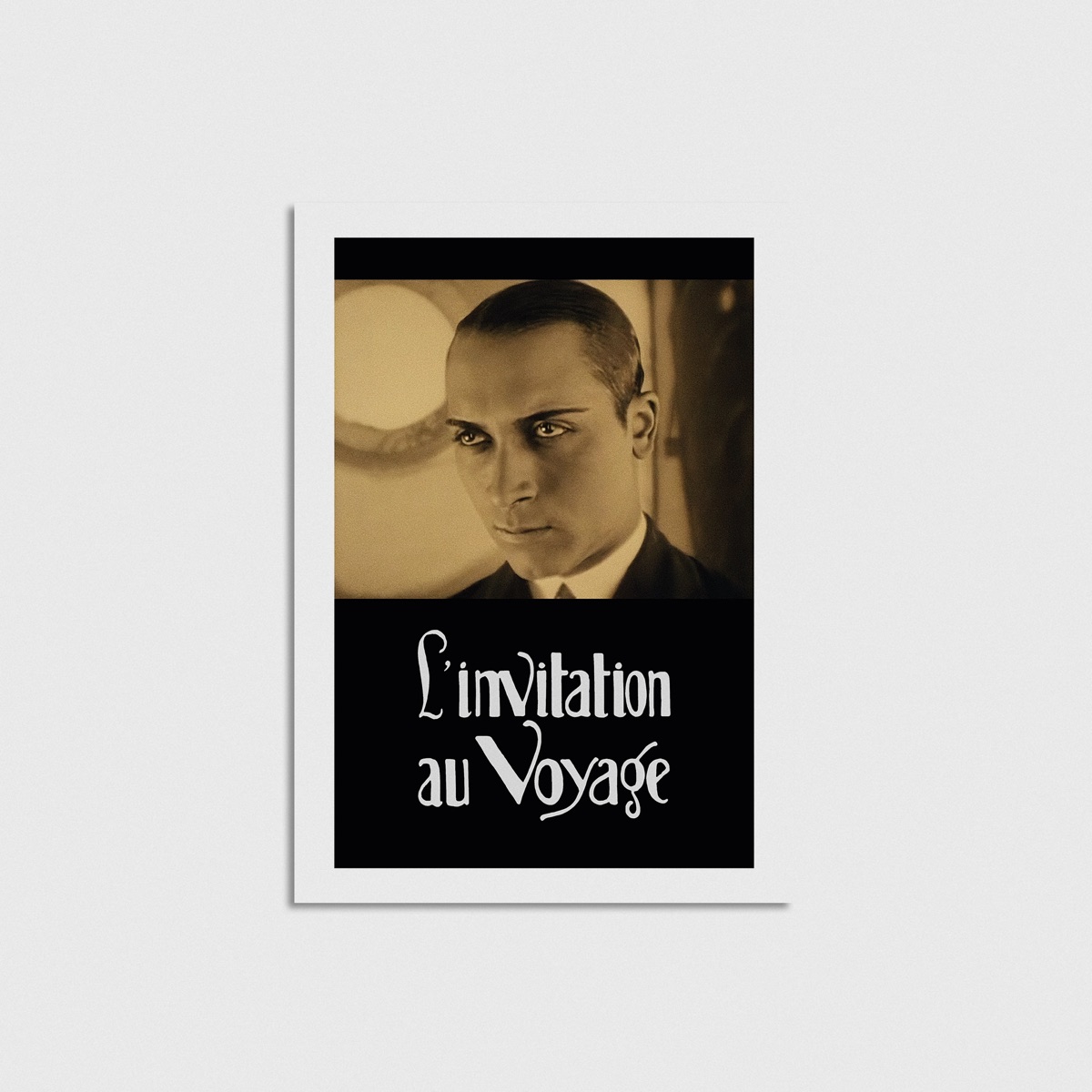 Invitation to a Journey film posteri, çerçevesiz poster