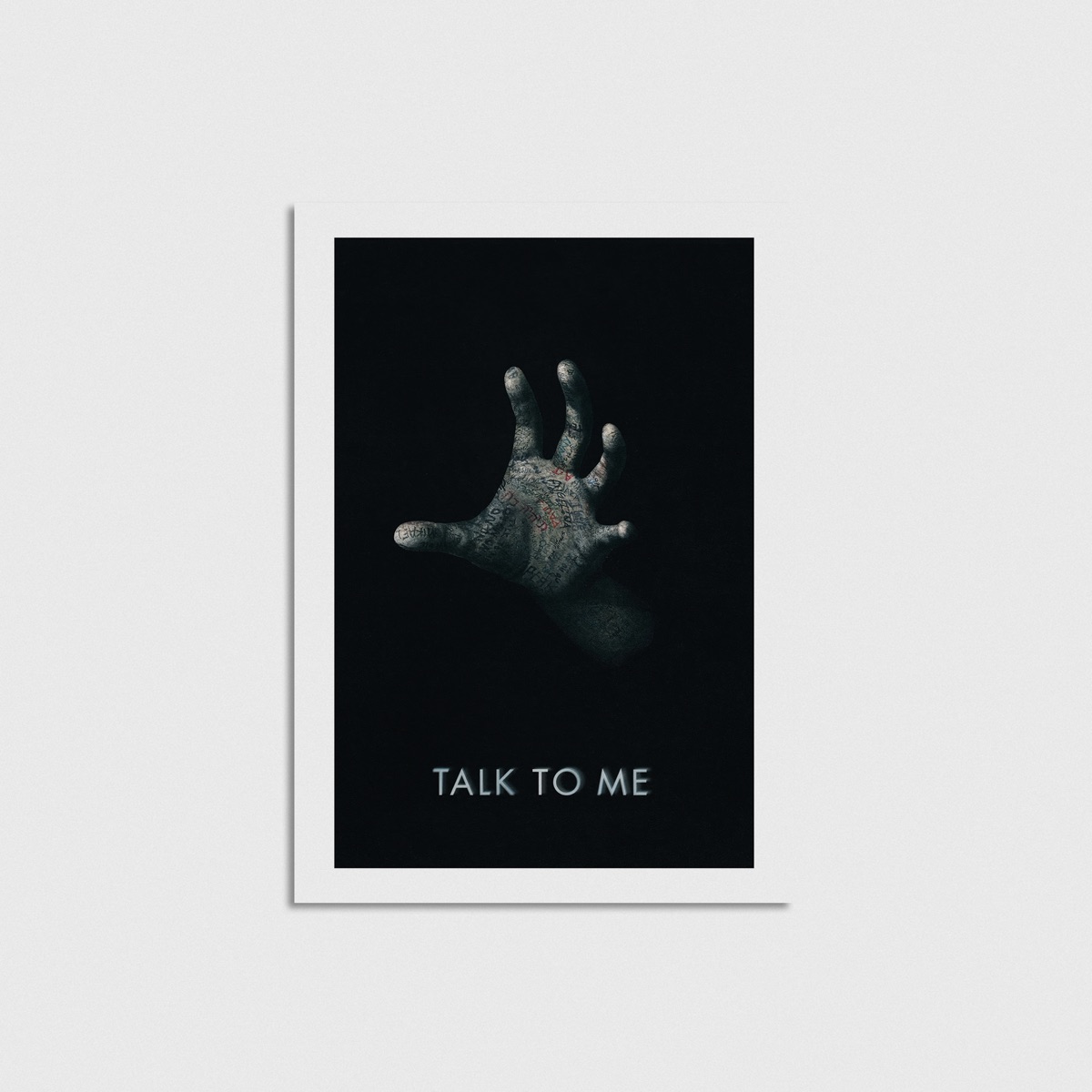Talk to Me film posteri, çerçevesiz poster