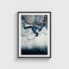 The Alpinist film posteri, siyah çerçeveli tablo