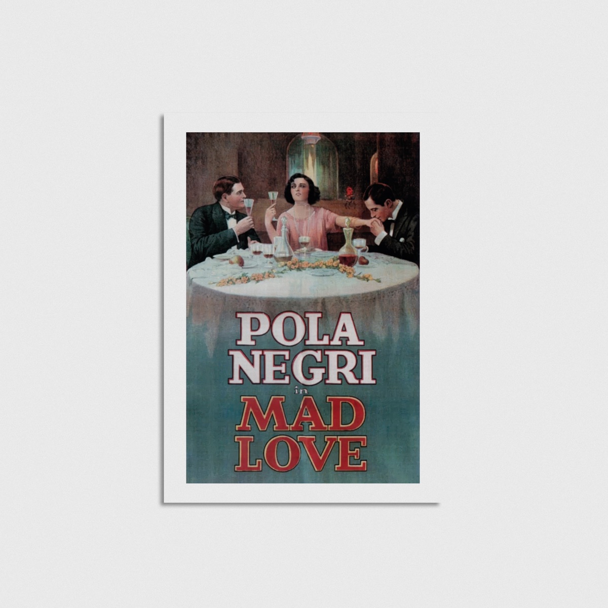 Mad Love film posteri, çerçevesiz poster