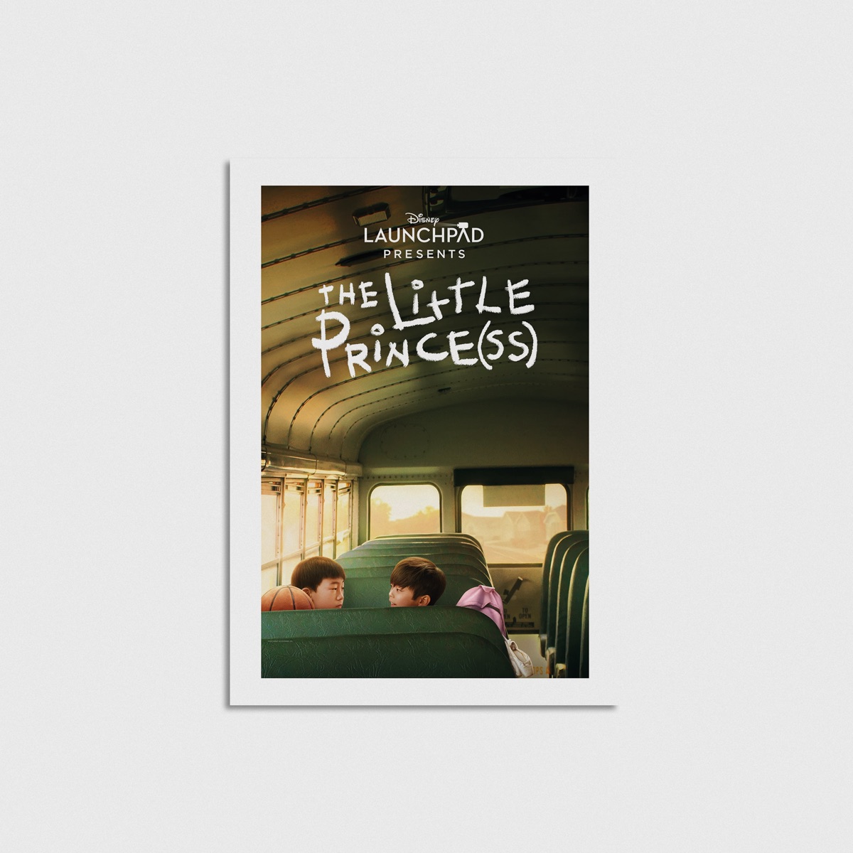 The Little Prince film posteri, çerçevesiz poster