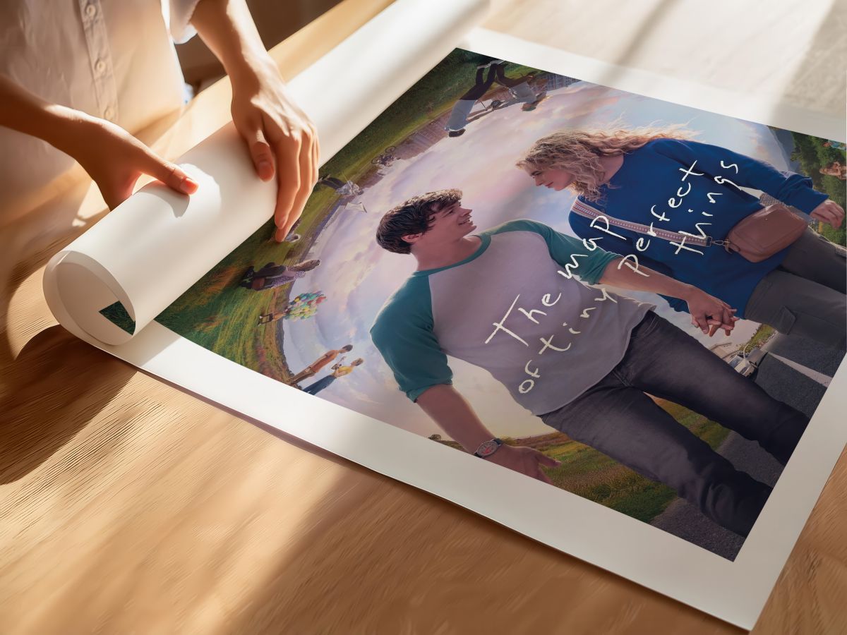 The Map of Tiny Perfect Things (2021) Film Posteri, rulo yapılmış çerçevesiz poster