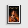 The Outfit film posteri, siyah çerçeveli tablo
