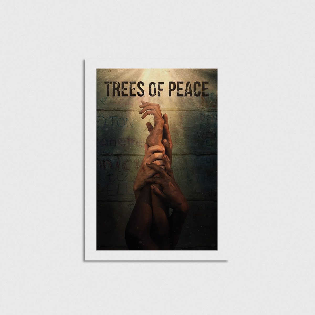 Trees of Peace film posteri, çerçevesiz poster