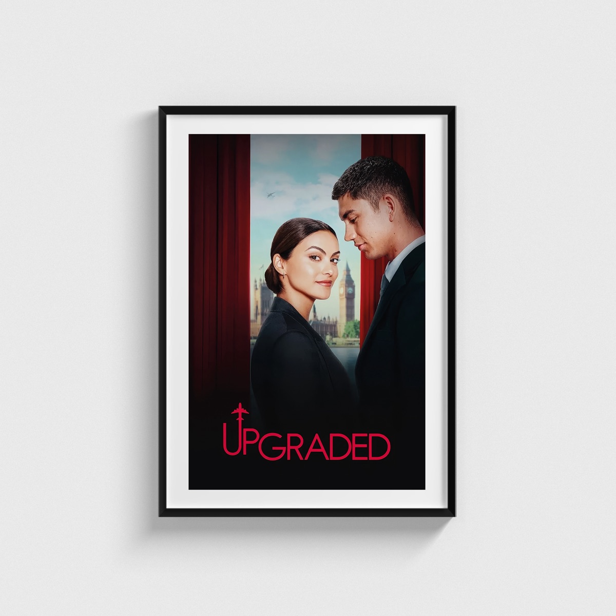Upgraded film posteri, siyah çerçeveli tablo