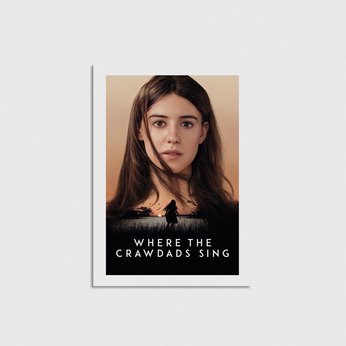 Where the Crawdads Sing film posteri, çerçevesiz poster