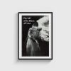 The Fall of the House of Usher film posteri, siyah çerçeveli tablo