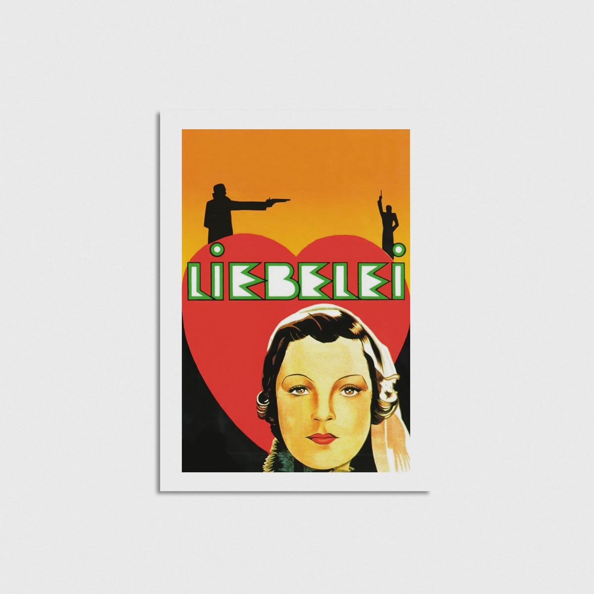Liebelei film posteri, çerçevesiz poster