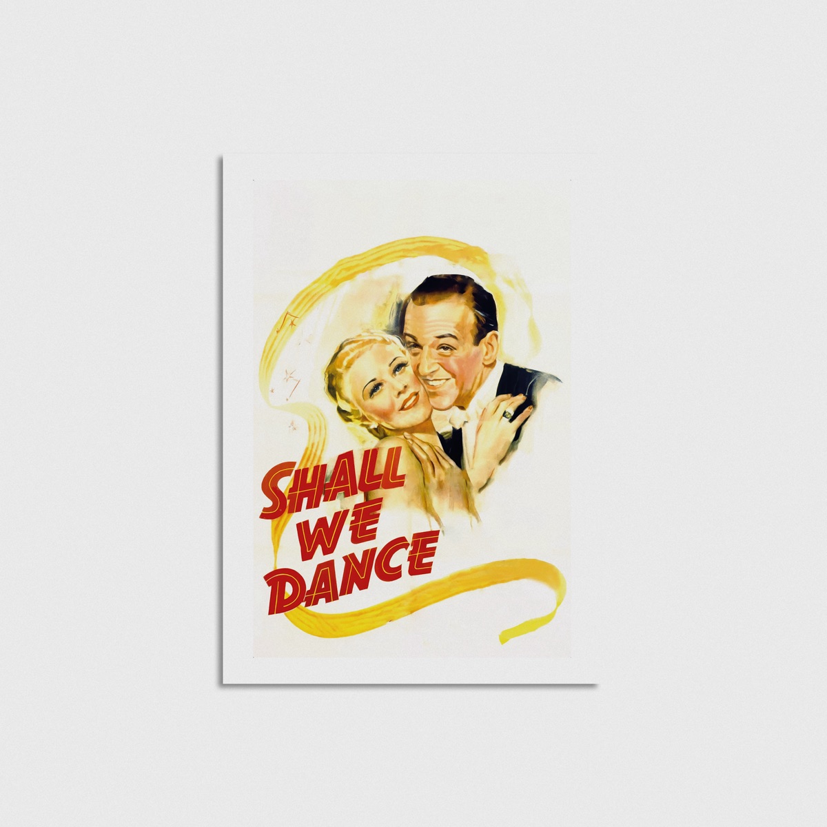 Shall We Dance film posteri, çerçevesiz poster
