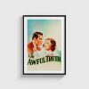 The Awful Truth film posteri, siyah çerçeveli tablo