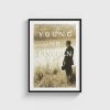 Young Mr. Lincoln film posteri, siyah çerçeveli tablo
