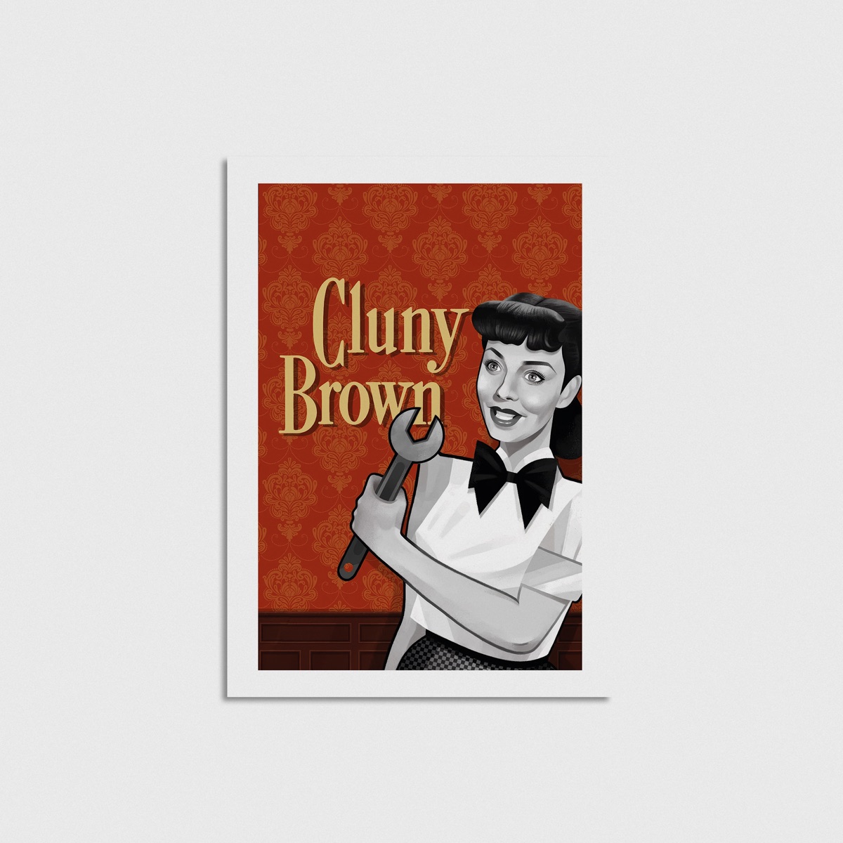 Cluny Brown film posteri, çerçevesiz poster