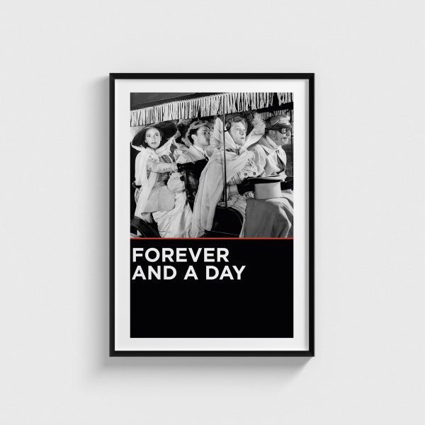 Forever and a Day film posteri, siyah çerçeveli tablo