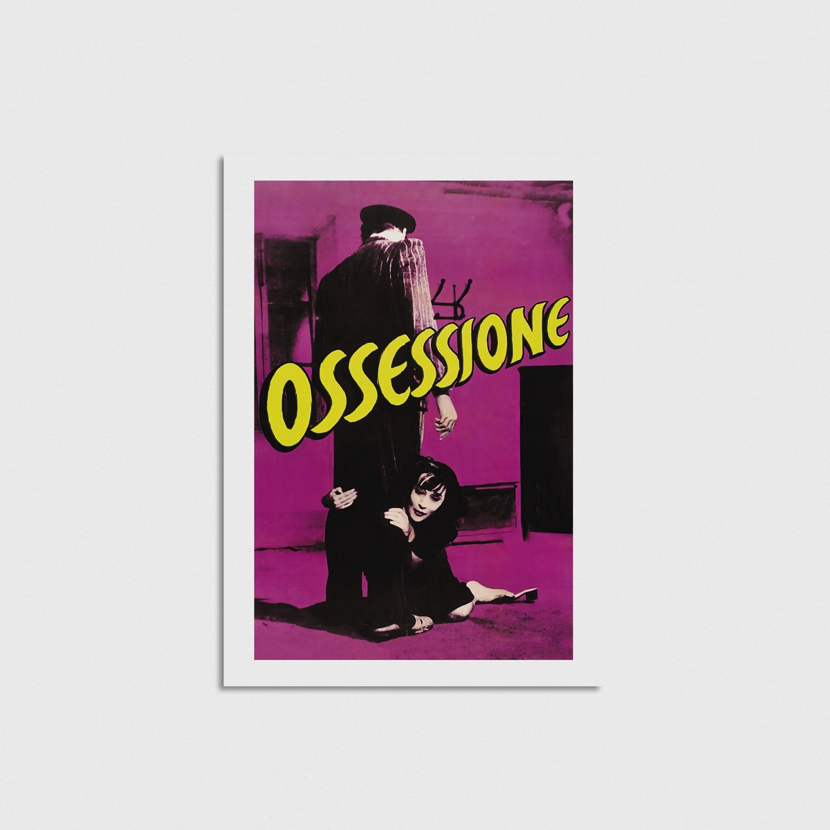 Ossessione film posteri, çerçevesiz poster