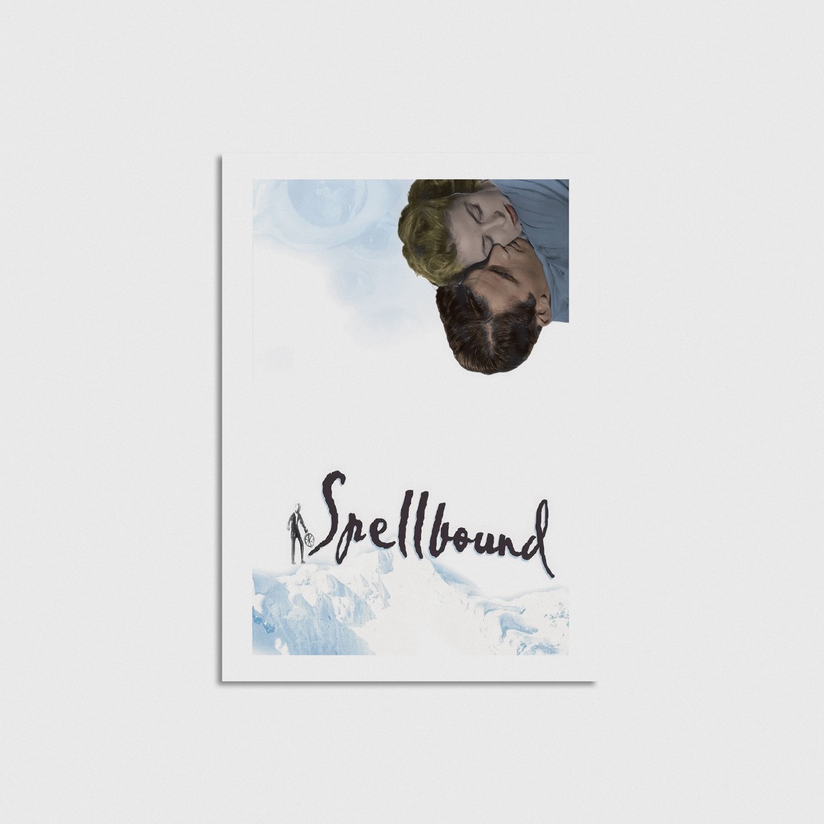 Spellbound film posteri, çerçevesiz poster