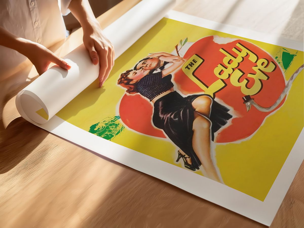 The Lady Eve (1941) Film Posteri, rulo yapılmış çerçevesiz poster