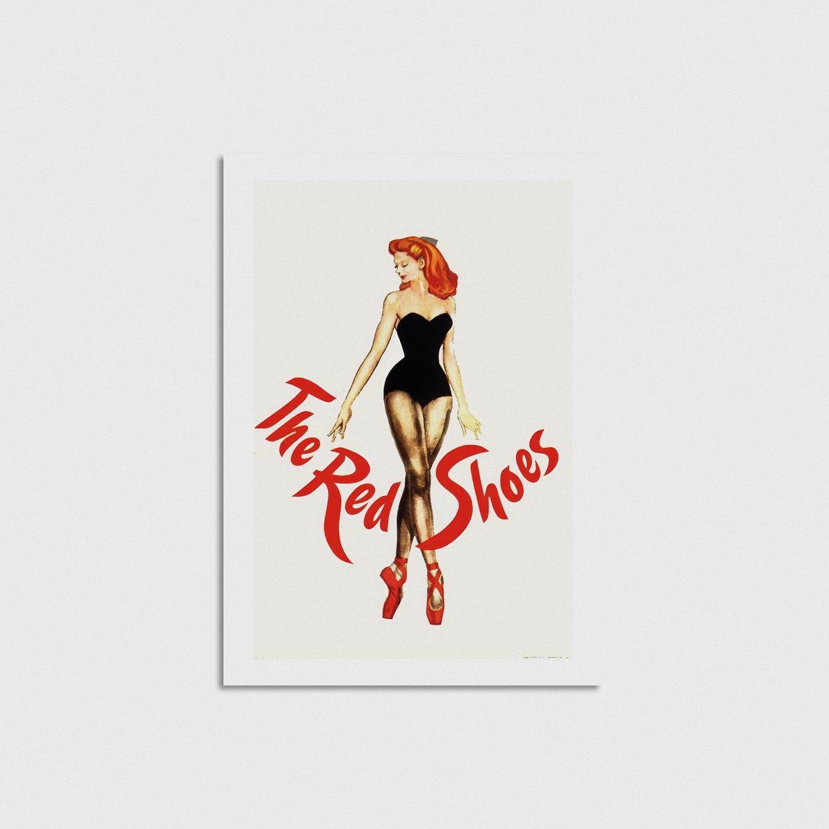 The Red Shoes film posteri, çerçevesiz poster
