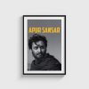 Apur Sansar film posteri, siyah çerçeveli tablo