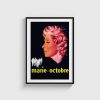 Marie-Octobre film posteri, siyah çerçeveli tablo
