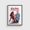 Pickup on South Street film posteri, siyah çerçeveli tablo