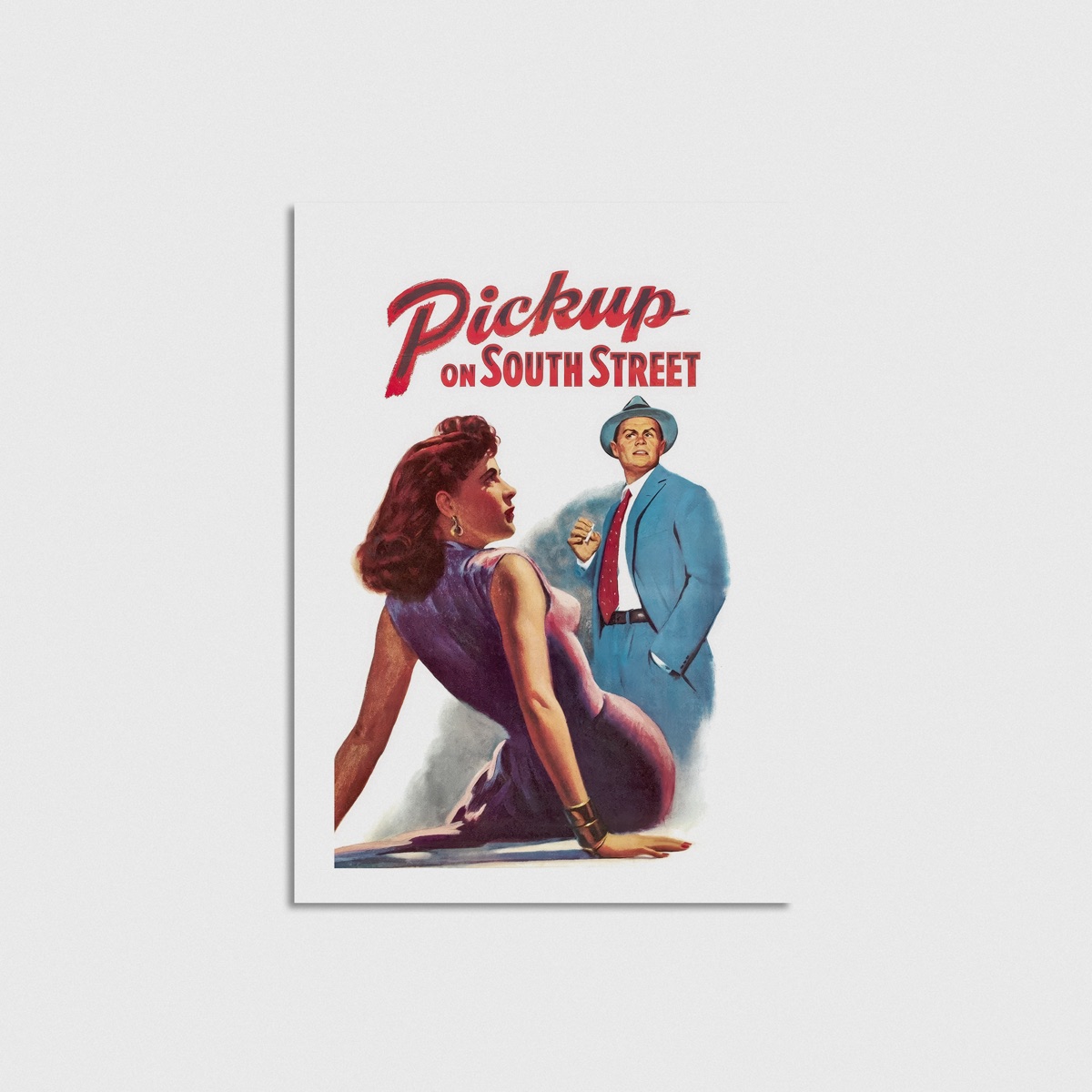 Pickup on South Street film posteri, çerçevesiz poster